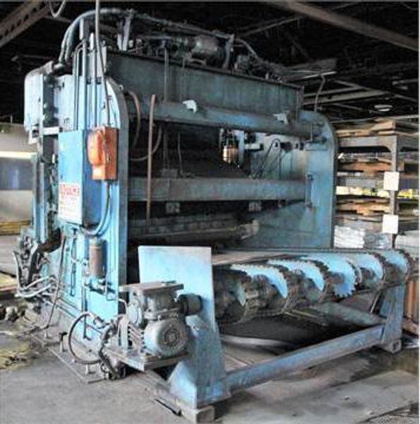 8' X 1/2' PACIFIC HYDRAULIC POWER SHEAR: STOCK 70412