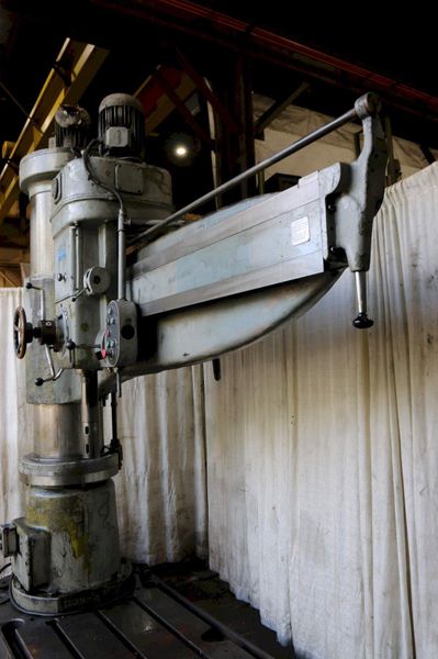 6' x 17' POLAMCO RADIAL ARM DRILL: STOCK #70858