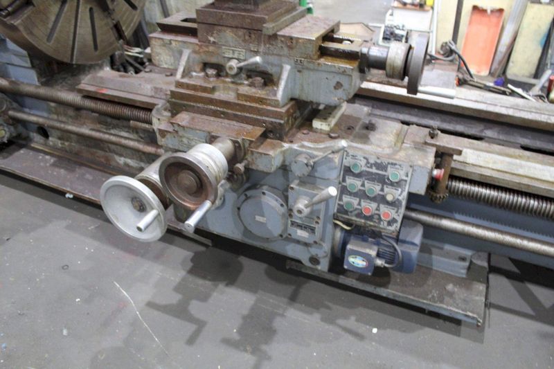 39" X 96" POREBA  GAP BED ENGINE LATHE: STOCK #71534