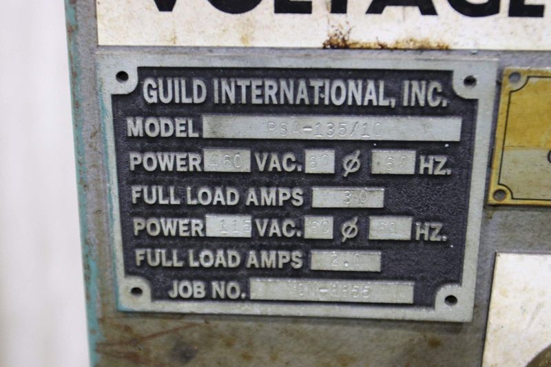 GUILD MODEL #PSA/135-10  WELDER: STOCK #71532