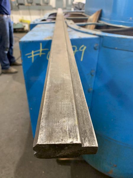 110' X 1/4' OPENING FEMALE BOTTOM PRESS BRAKE DIE: STOCK #71904