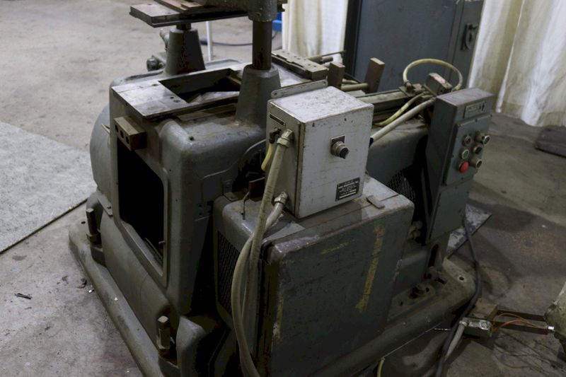 50 TON TISHKEN 2 POST CUTOFF PRESS: STOCK #73328