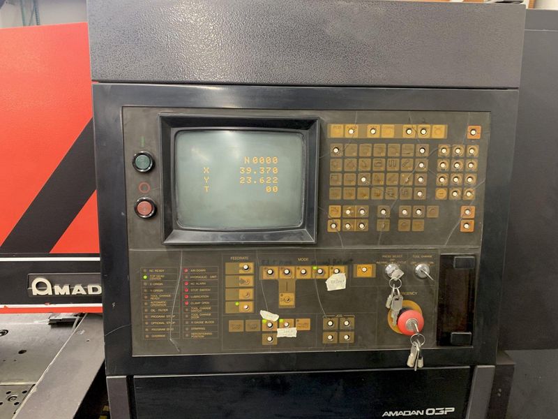 22 Ton Amada Aries 224 CNC Turret Punch