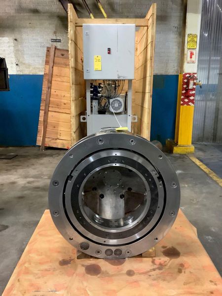 New, 34” Rohm Hydraulic Indexing Chuck with Hydraulic Power Unit