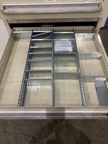 9 DRAWER LYON CABINET: STOCK #73710