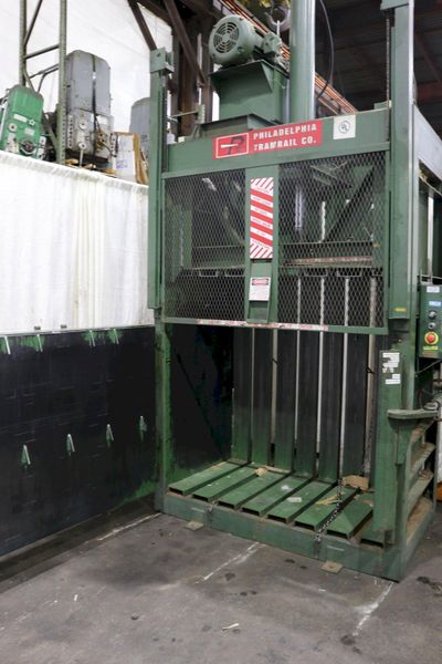 PHILADELPHIA TRAM RAIL  MDL #3400HD-LH CARDBOARD BALER: STOCK #73785