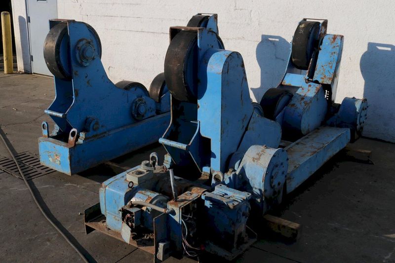 60 TON  RANSOME MODEL RUSTLER  TANK TURNING ROLLS: STOCK #73574