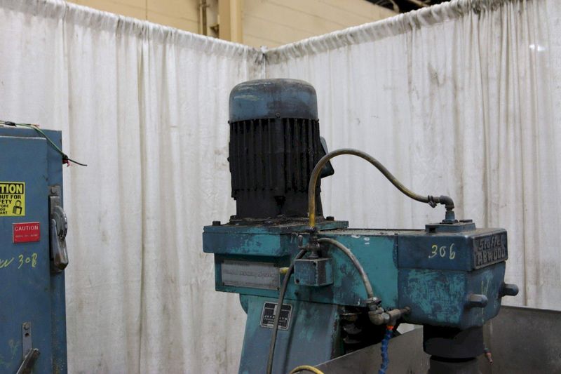 8' X 24' ABWOOD VERTICAL SPINDLE ROTARY SURFACE GRINDER: STOCK #73045