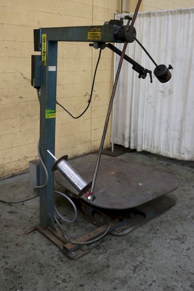 5000 LBS X 48" COIL MATE PALLET DECOILER STOCK: 72983