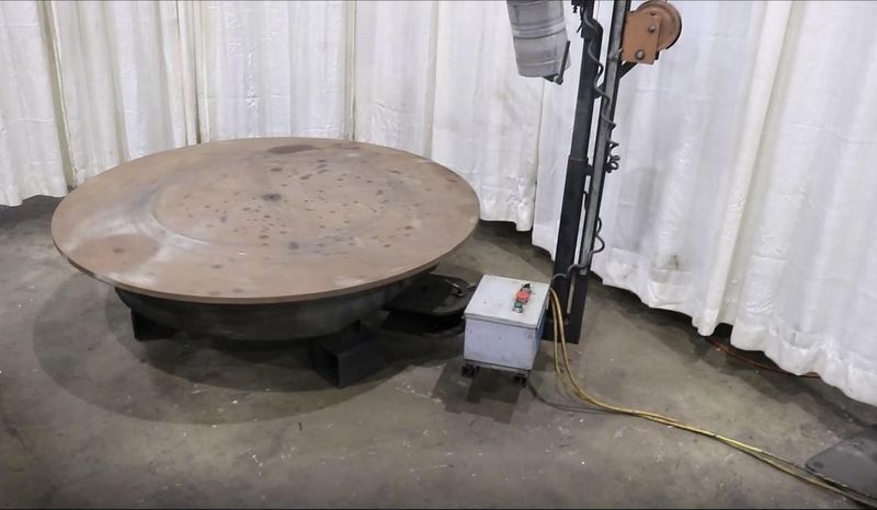 5000 LB METAL STAMPING EQ. PALLET TYPE DECOILER: STOCK #72955