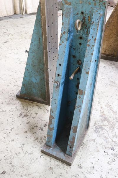 (1) SET OF 48' X 12' X 18' CUSTOM ANGLE PLATE: STOCK #72940