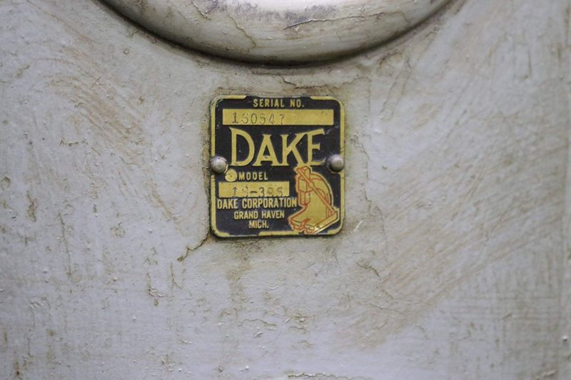 75 TON DAKE 4 POST HYDRAULIC PRESS: STOCK #72929