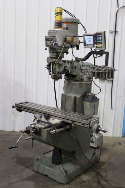 2 HP BRIDGEPORT RAM TYPE VERTICAL MILL: STOCK #72640