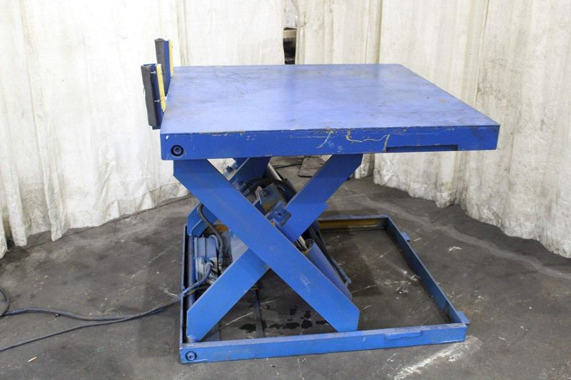 6000 LB X 48" X 48"  AUTOQUIP SCISSOR LIFT TABLE: STOCK #72219