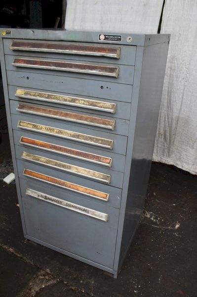 10 DRAWER VIDMAR CABINET: STOCK #72071