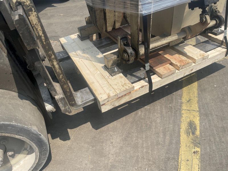 6000 LBS AIR FEED MOTORIZED COIL REEL: STOCK #71991