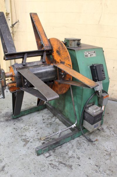 4000 lb x 18' COE MOTORIZED COIL REEL STOCK #71690