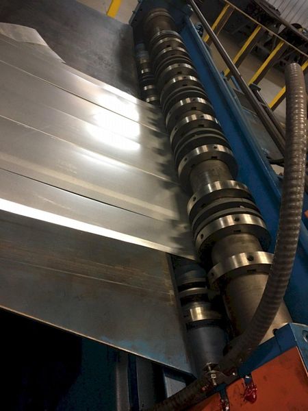 SECREST/PROGRESSIVE 48"-16 GA CUT TO LENGTH LINE SLEAR LINE WITH SLITTER: STOCK # 71599