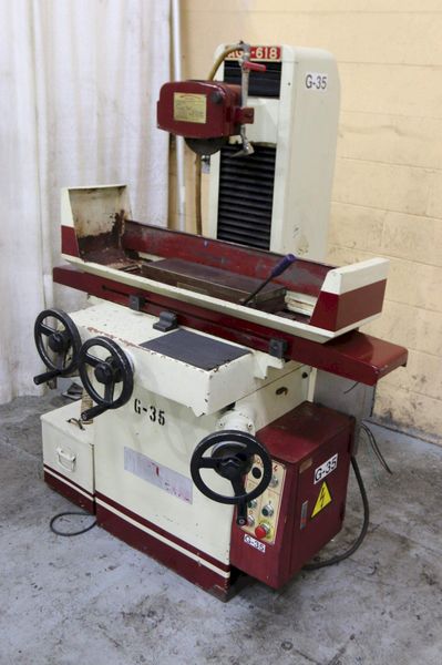6" X 18" ACER MODEL AGS-618 HORIZONTAL SURFACE GRINDER: STOCK #70639