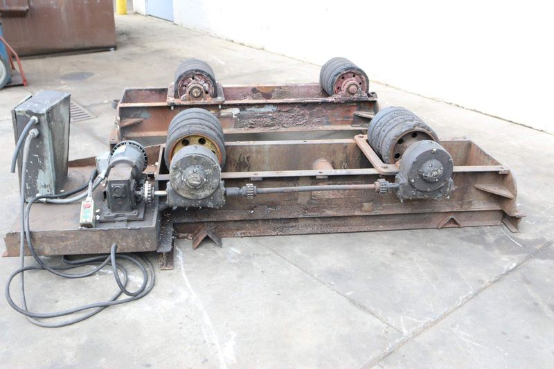 10 TON WEBB  TANK TURNING ROLLS: STOCK #70350