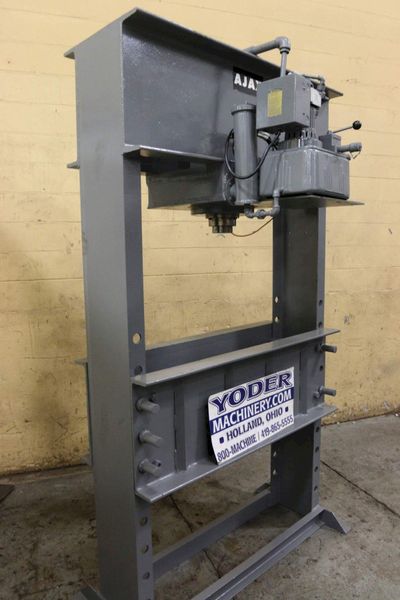 75 TON AJAX H FRAME ELECTRIC HYDRAULIC PRESS: STOCK #69241