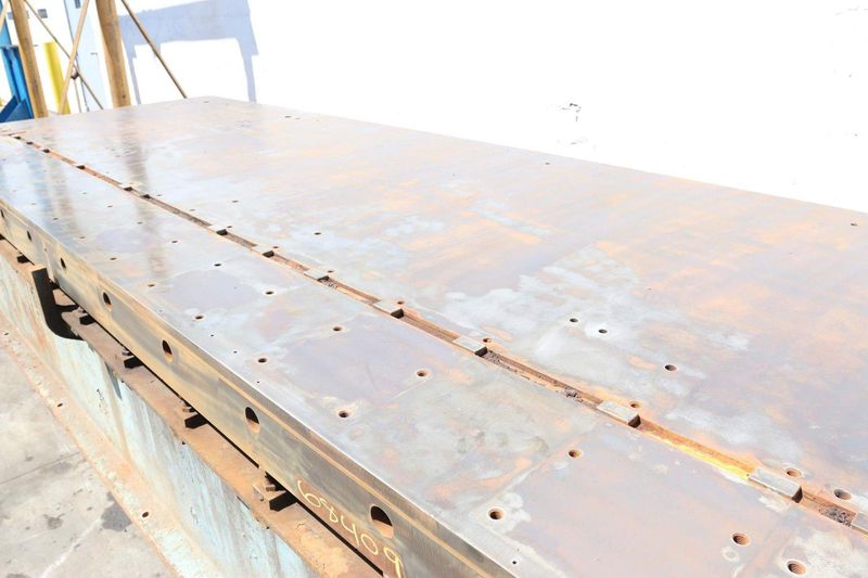 59' X 158' CAST IRON TABLE: STOCK #68409