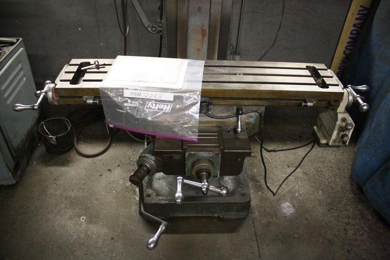 9" X 42" ENCO VERTICAL RAM TYPE MILL: STOCK #67505