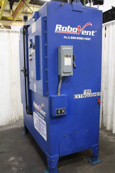5HP ROBO VENT MODEL #DFM-5000-8 DUST COLLECTOR: STOCK #67409