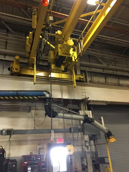 7.5 TON PITTSBURGH SINGLE LEG SINGLE GIRDER GANTRY CRANE: STOCK #67226