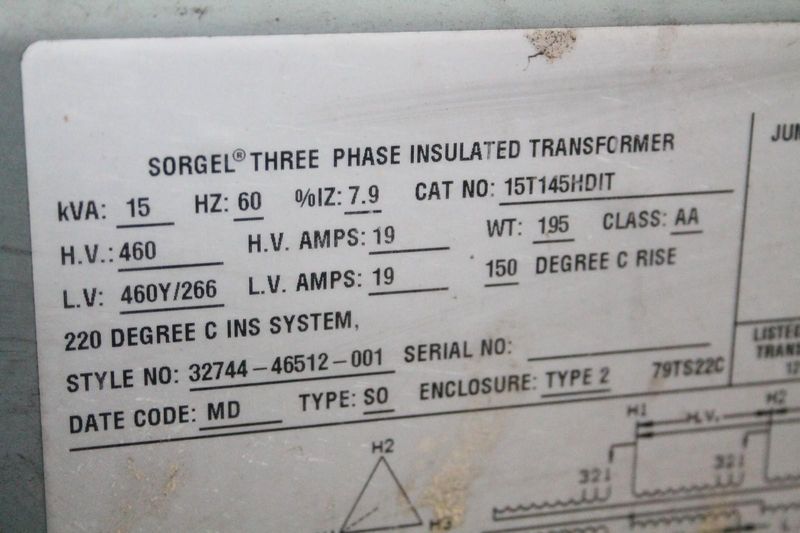 TRANSFORMER: STOCK #65871