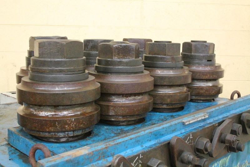 7 ROLL BOUCHER 1.5" SINGLE PLANE TUBE STRAIGHTENER: STOCK #65627