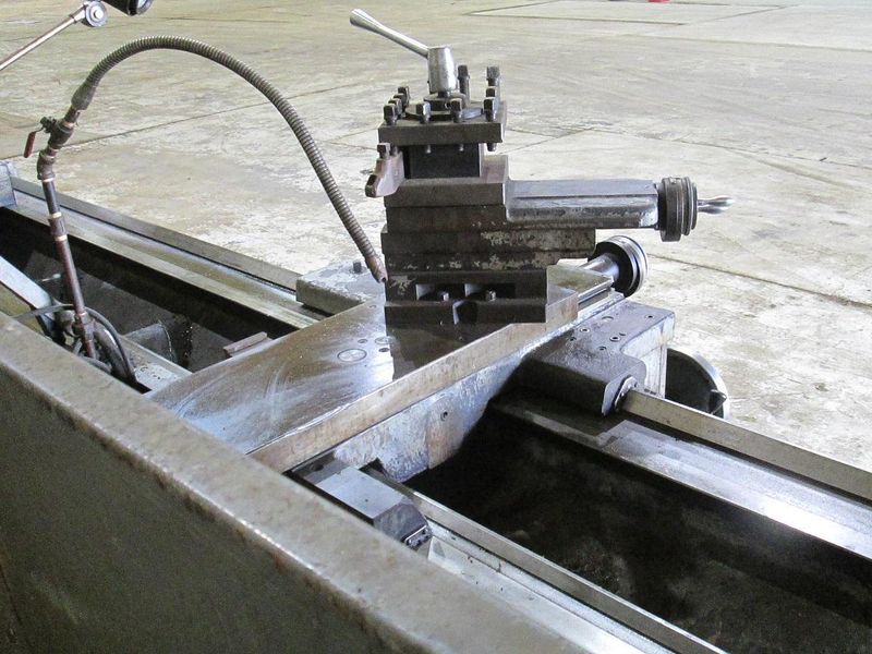 32" X 96" AJAX GAP BED ENGINE LATHE: STOCK #62346