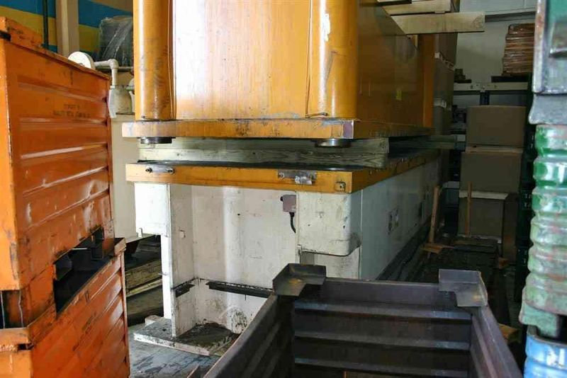 150 TON DAKE 4-POST HYDRAULIC DIE TRYOUT PRESS: STOCK #53572