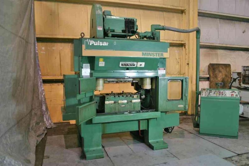 30 TON MINSTER MODEL #TR2-30 'PULSAR' HIGH SPEED SSDC PRESS: STOCK #526