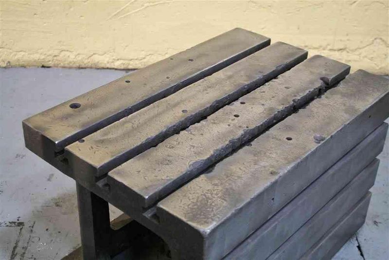 26-1/2 X 18" X 16" IKEDA BOX DRILL TABLE: STOCK #52497
