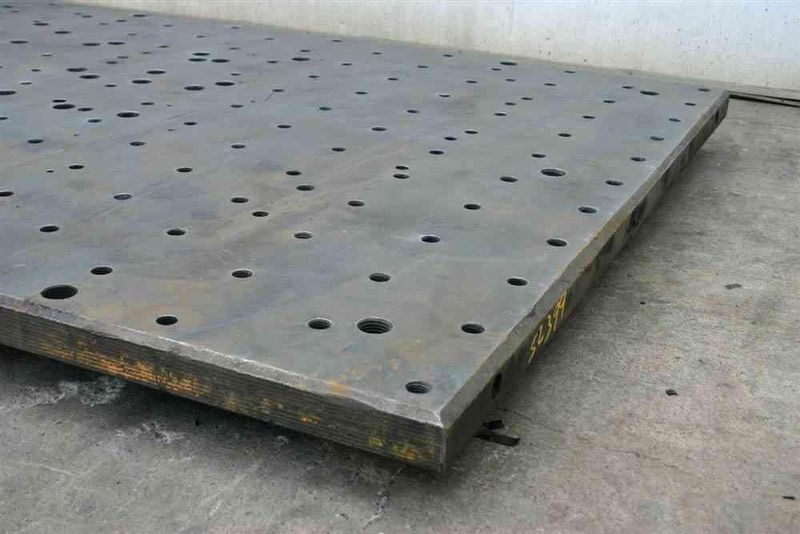 124" X 64" X 2-1/2" BOLSTER PLATE: STOCK #52399