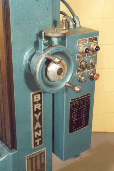 2" X 42" BRYANT CENTER HOLE GRINDER:  STOCK #14961
