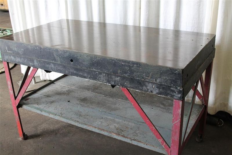 6' X 32" CAST IRON SURFACE PLATE:  STOCK #10555