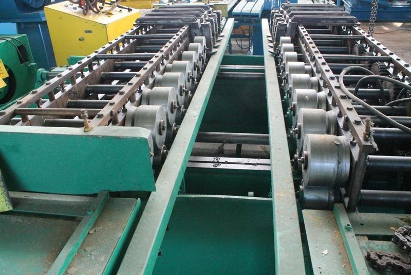 46" X 14 GAUGE ENGEL DUAL HEAD DUPLEX ROLLFORMER:   STOCK #2567