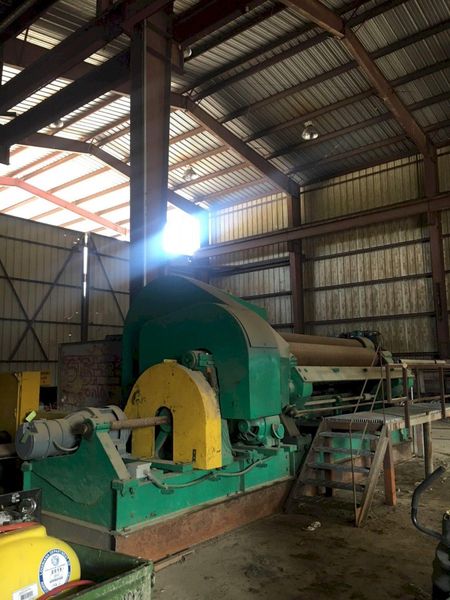 12' X 1" BERTSCH MODEL 18 INITIAL PINCH TYPE PLATE BENDING ROLL: STOCK #70423