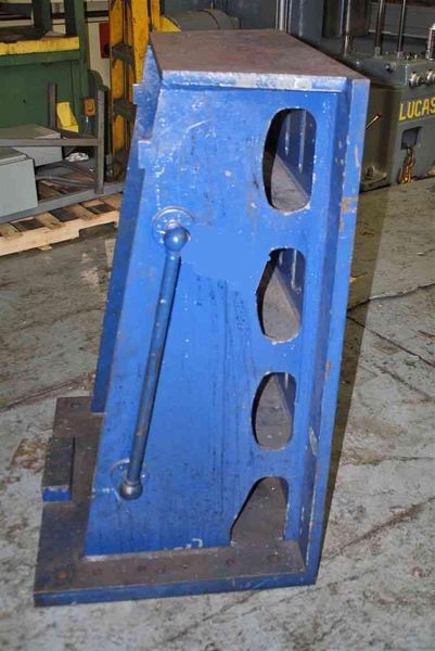 47-3/4" X 33" CAST IRON ANGLE PLATE: STOCK #55459