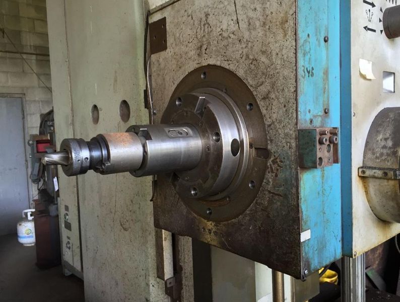 4" SHIBAURA MODEL BT-10BRI HORIZONTAL BORING MILL: STOCK #66485