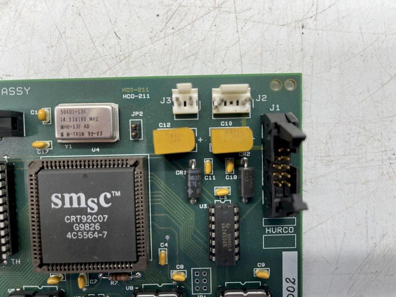 REV C HURCO VIDEO COM II PCB STOCK #16128