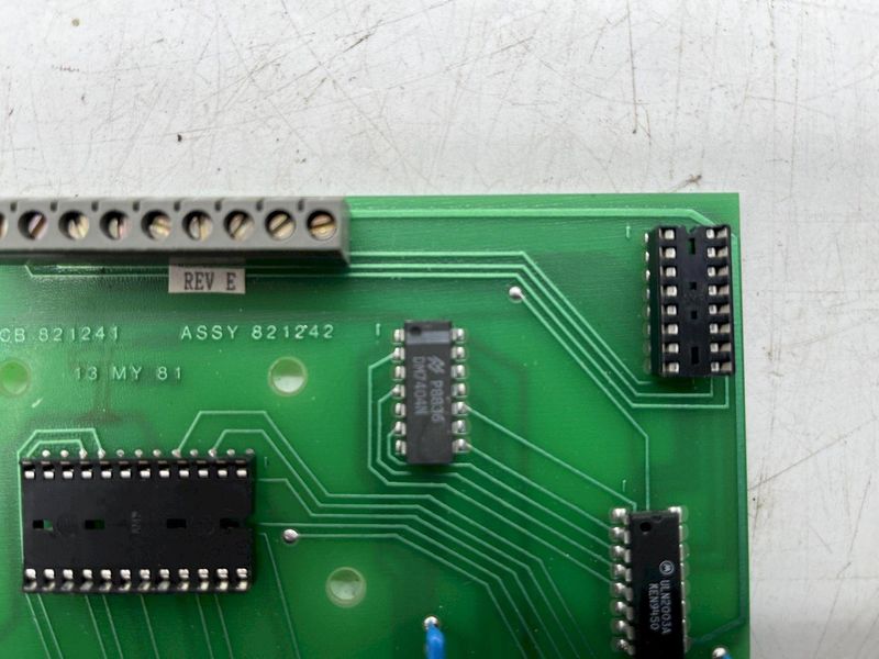 PCB 821241 REV E CINCINNATI INC ASSY 821242 [KEYBD ENCODER] STOCK #16087