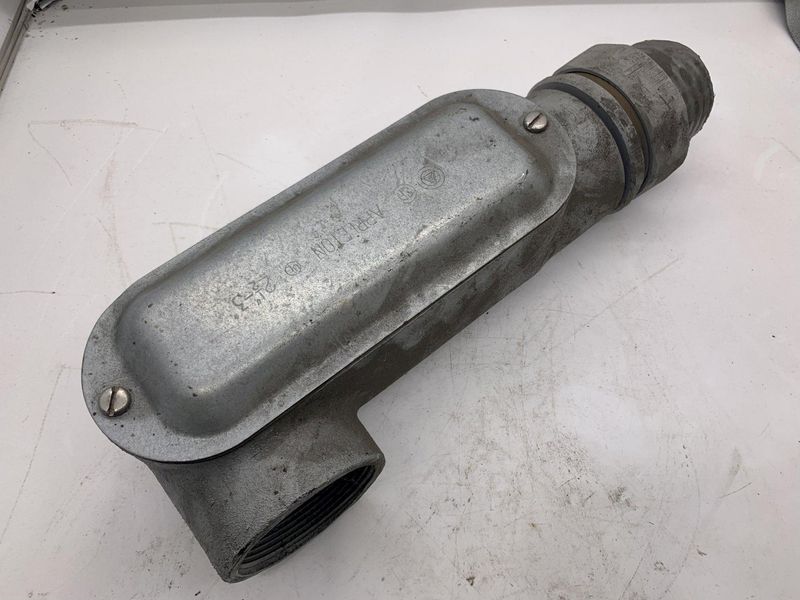 APPLETON 3" LR UNILET FORM 35/85, 2-1/2"-3" CONDUIT BODY COVER - STOCK #15487