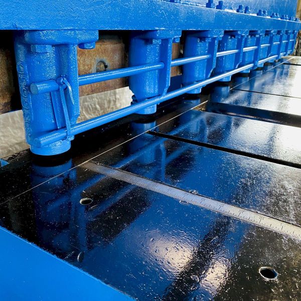 8' X 1/4" STEELWELD MODEL 4B-B MECHANICAL SHEAR: STOCK #14673