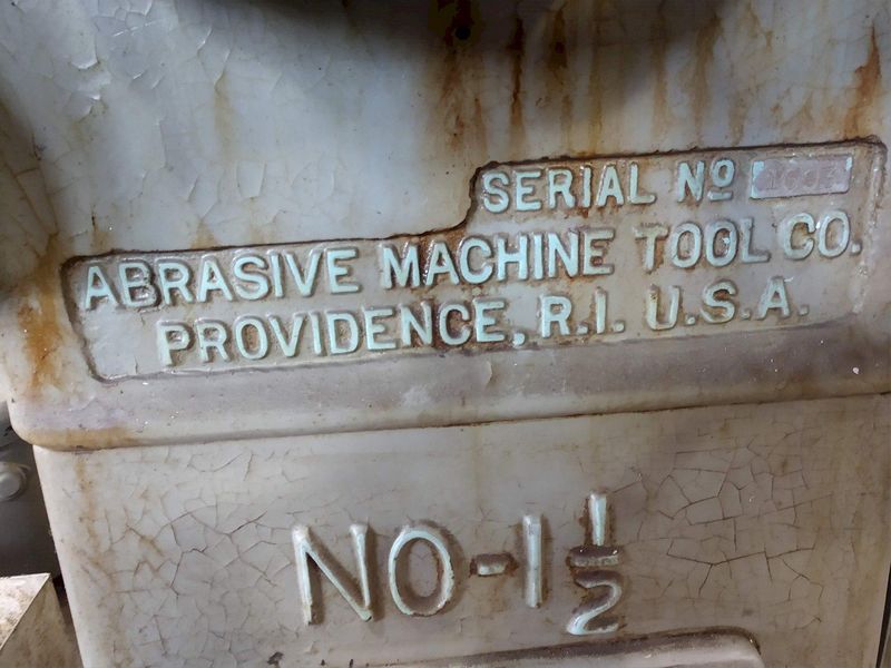 8" X 14" ABRASIVE MODEL 1-1/2 HORIZONTAL SURFACE GRINDER: STOCK #14534