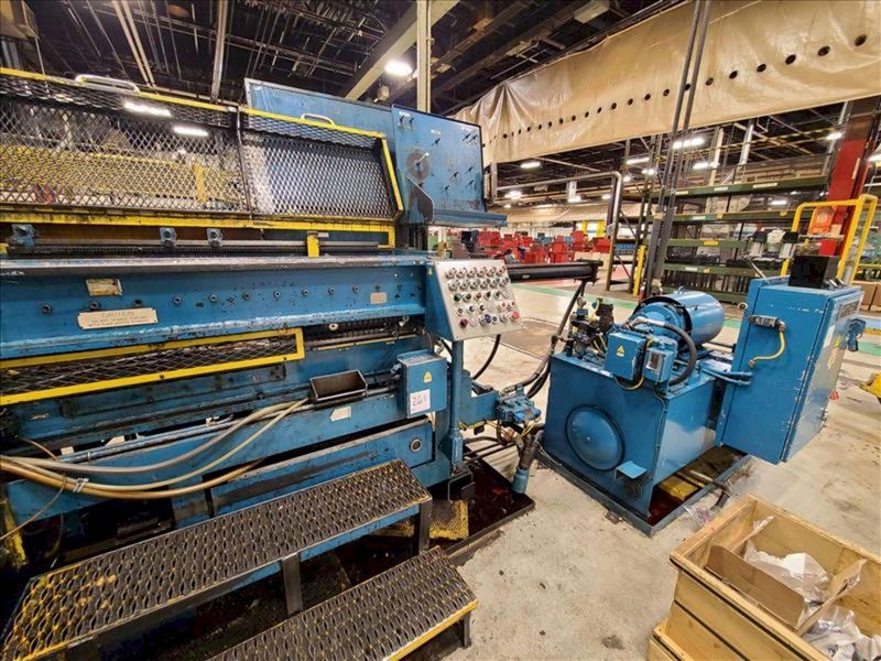 2.2" X 52" MITCHELL MONOTUBE UPPER COUNTERBORE FORMING MACHINE: STOCK #13588