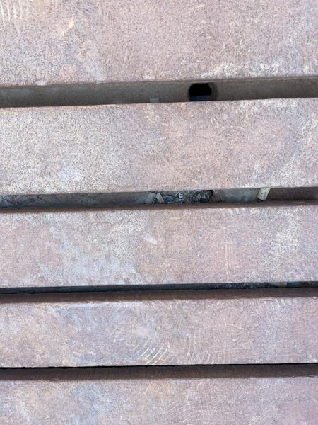 96" X 72" X 18" T-SLOTTED PORTABLE STEEL FLOOR LAYOUT PLATE: STOCK #16815