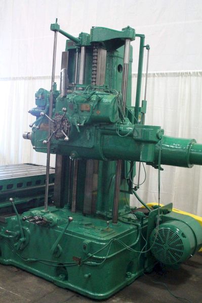 4" GIDDINGS & LEWIS #340-T HORIZONTAL TABLE TYPE BORING MILL: STOCK #72715